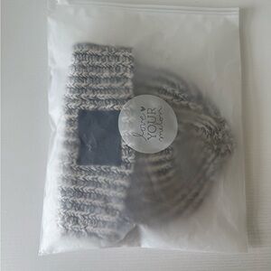 Love Your Melon Black and Gray Youth Bruins Knit Hat